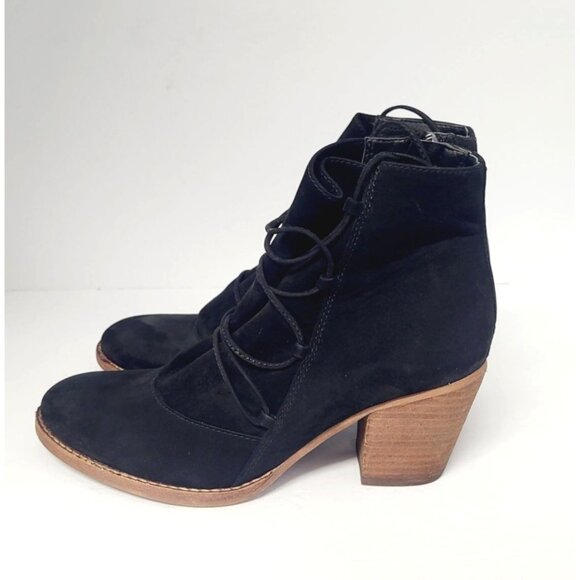 Sam Edelman Millard Lace Up Ankle Boots - Size 7.5 - Picture 4 of 7